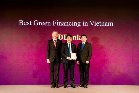 HDBank nhận giải thưởng tổ chức Tài chính Xanh tốt nhất Việt Nam