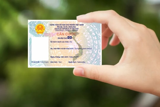Đề xuất giảm 50% lệ phí cấp lại thẻ căn cước khi nộp hồ sơ trực tuyến toàn trình
