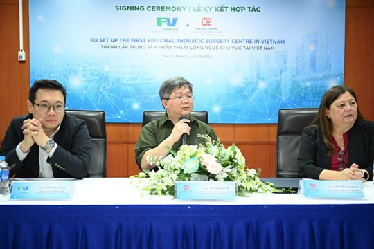 TP.HCM: Thành lập Trung tâm phẫu thuật lồng ngực tầm cỡ khu vực tại Việt Nam TP.HCM: Thành lập Trung tâm phẫu thuật lồng ngực tầm cỡ khu vực tại Việt Nam