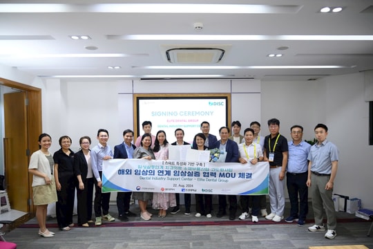Elite Dental ký kết hợp tác với Dental Industry Support Center nâng cao chất lượng dịch vụ