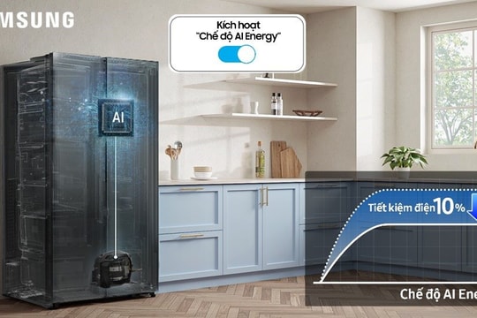 Samsung ra mắt tủ lạnh Side by Side trang bị công nghệ AI Samsung ra mắt tủ lạnh Side by Side trang bị công nghệ AI