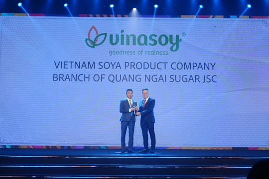 Vinasoy được vinh danh “Nơi làm việc tốt nhất châu Á" Vinasoy được vinh danh “Nơi làm việc tốt nhất châu Á"