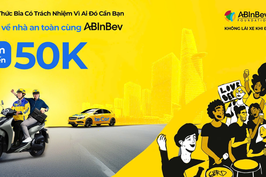 AB InBev tiếp tục chiến dịch uống bia có trách nhiệm AB InBev tiếp tục chiến dịch uống bia có trách nhiệm