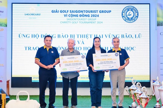 Giải Golf Saigontourist 2024: Chung tay vì cộng đồng, kết nối yêu thương Giải Golf Saigontourist 2024: Chung tay vì cộng đồng, kết nối yêu thương