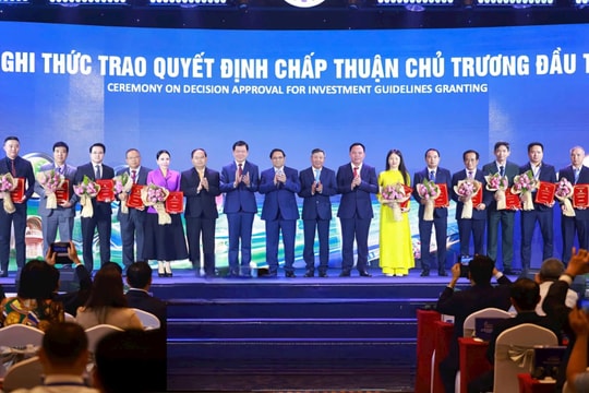 Đồng Nai trao chứng nhận đầu tư cho 17 dự án với tổng vốn 155.000 tỷ đồng