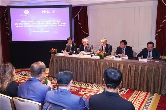 Tổng Bí thư, Chủ tịch nước Tô Lâm gặp mặt Mạng lưới Đổi mới sáng tạo Việt Nam tại Mỹ Tổng Bí thư, Chủ tịch nước Tô Lâm gặp mặt Mạng lưới Đổi mới sáng tạo Việt Nam tại Mỹ