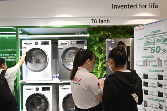 Bosch khai trương cửa hàng trải nghiệm đồ gia dụng đầu tiên tại Việt Nam
