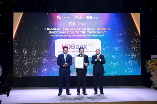 Tôn vinh doanh nghiệp niêm yết có hoạt động IR tốt nhất năm 2024 Tôn vinh doanh nghiệp niêm yết có hoạt động IR tốt nhất năm 2024