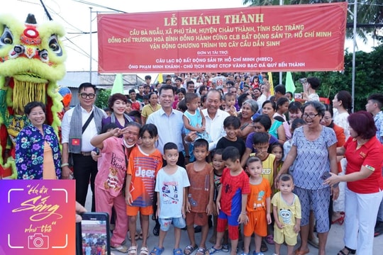 Triển lãm ảnh “Họ đã sống như thế”: HREC - 100 cây cầu dân sinh, triệu trái tim kết nối Triển lãm ảnh “Họ đã sống như thế”: HREC - 100 cây cầu dân sinh, triệu trái tim kết nối