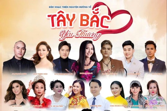 Đêm nhạc "Hướng về Tây Bắc yêu thương"