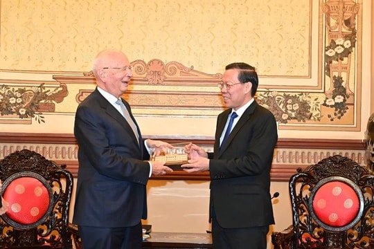 TP.HCM và WEF thúc đẩy hợp tác vì sự phát triển bền vững TP.HCM và WEF thúc đẩy hợp tác vì sự phát triển bền vững