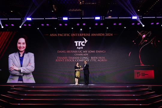 TTC Agris nhận vinh danh kép tại giải thưởng doanh nghiệp châu Á - APEA 2024 TTC Agris nhận vinh danh kép tại giải thưởng doanh nghiệp châu Á - APEA 2024