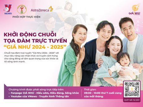 Giá như 2024-2025: Nâng cao nhận thức về bệnh mãn tính qua tọa đàm trực tuyến Giá như 2024-2025: Nâng cao nhận thức về bệnh mãn tính qua tọa đàm trực tuyến
