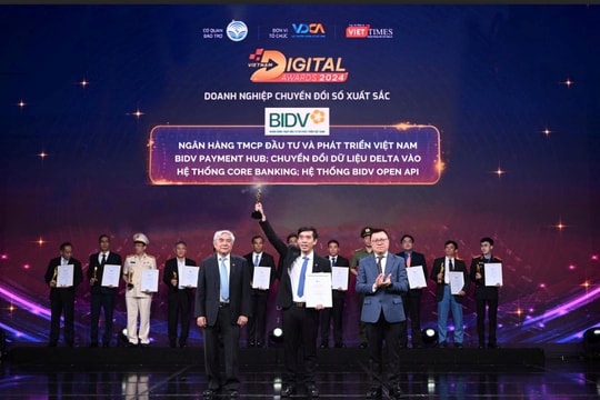 Những giải pháp công nghệ đột phá của BIDV được vinh danh Những giải pháp công nghệ đột phá của BIDV được vinh danh