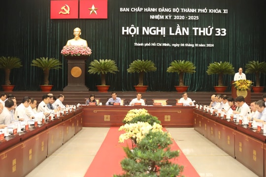 Thành ủy TP.HCM thảo luận những giải pháp kinh tế quan trọng trong 3 tháng cuối 2024 Thành ủy TP.HCM thảo luận những giải pháp kinh tế quan trọng trong 3 tháng cuối 2024
