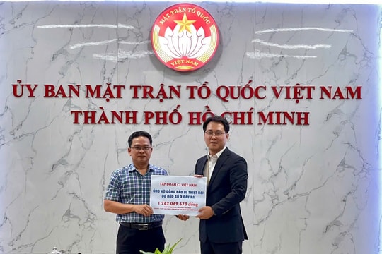 Tập đoàn CJ Việt Nam ủng hộ hơn 1,7 tỷ đồng cho đồng bào miền Bắc Tập đoàn CJ Việt Nam ủng hộ hơn 1,7 tỷ đồng cho đồng bào miền Bắc