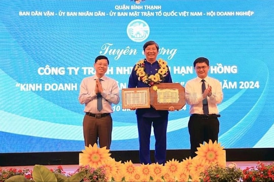 48 tập thể điển hình “Kinh doanh giỏi - Vận động khéo” tại Bình Thạnh được tuyên dương