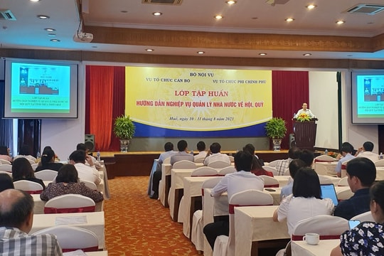 Ban hành Nghị định mới về tổ chức, hoạt động và quản lý hội