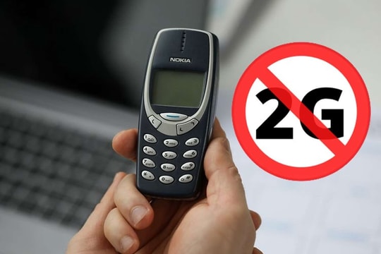 Chính thức tắt sóng 2G từ ngày 15/10