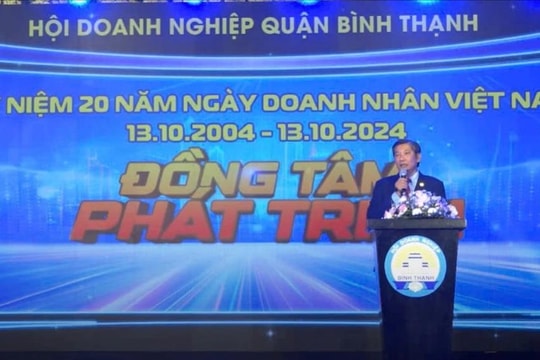 Hội Doanh nghiệp quận Bình Thạnh họp mặt nhân ngày Doanh nhân