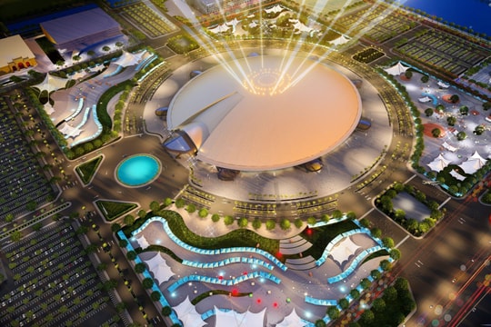 Đẩy nhanh tiến độ hoàn thành Trung tâm Hội chợ Triển lãm Quốc gia vào tháng 7/2025