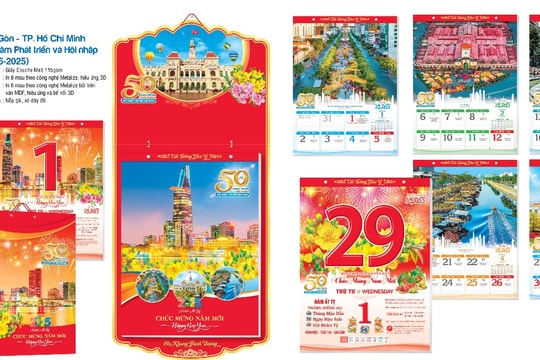 Hương Trang: Ghi dấu hành trình 50 năm phát triển Sài Gòn - TP.HCM qua bộ lịch 52 tuần Hương Trang: Ghi dấu hành trình 50 năm phát triển Sài Gòn - TP.HCM qua bộ lịch 52 tuần