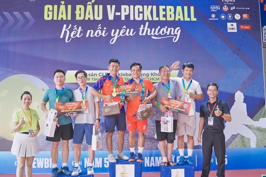Giải V-Pickleball "Kết nối yêu thương" kết thúc thành công Giải V-Pickleball "Kết nối yêu thương" kết thúc thành công