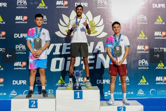 Team D-Joy giành hàng loạt huy chương tại giải đấu pickleball PPA Tour Australia - Việt Nam Open 2024
