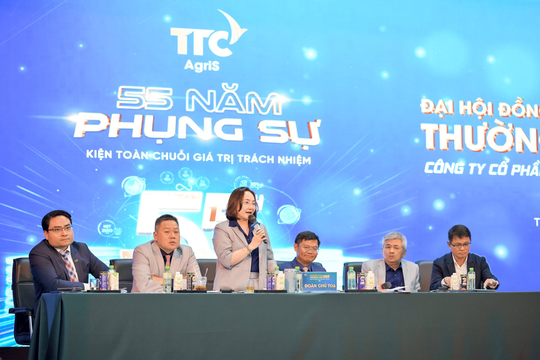 Niên độ 2024-2025, TTC AgriS đặt mục tiêu doanh thu đạt 26.168 tỷ đồng Niên độ 2024-2025, TTC AgriS đặt mục tiêu doanh thu đạt 26.168 tỷ đồng