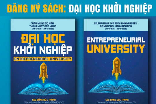 Ra mắt sách "Đại học khởi nghiệp" Ra mắt sách "Đại học khởi nghiệp"