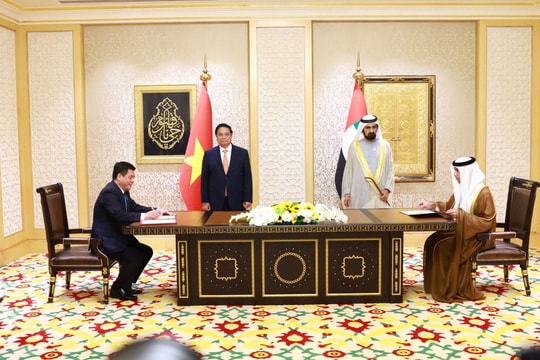 Việt Nam và UAE ký kết Hiệp định Đối tác kinh tế toàn diện Việt Nam và UAE ký kết Hiệp định Đối tác kinh tế toàn diện