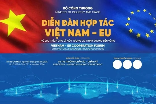 Diễn đàn hợp tác Việt Nam – EU 2024 với chủ đề “Nỗ lực thích ứng vì tương lai thịnh vượng bền vững” Diễn đàn hợp tác Việt Nam – EU 2024 với chủ đề “Nỗ lực thích ứng vì tương lai thịnh vượng bền vững”
