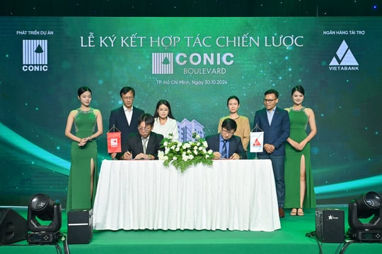Ký kết hợp tác chiến lược dự án căn hộ Conic Boulevard Ký kết hợp tác chiến lược dự án căn hộ Conic Boulevard
