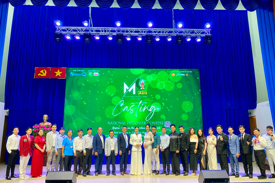 “Người dẫn chương trình toàn quốc năm 2024” tiếp tục hành trình tại TP.HCM “Người dẫn chương trình toàn quốc năm 2024” tiếp tục hành trình tại TP.HCM