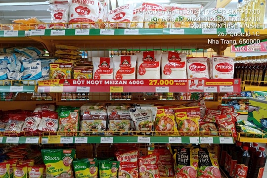 Bột ngọt Meizan bị thu hồi tại kênh siêu thị hoàn toàn không đúng sự thật Bột ngọt Meizan bị thu hồi tại kênh siêu thị hoàn toàn không đúng sự thật
