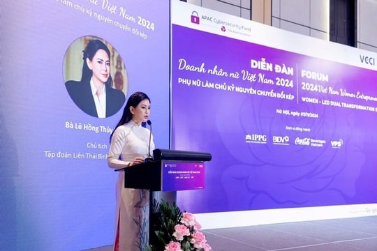 Nữ lãnh đạo là nhân tố quan trọng trong kỷ nguyên chuyển đổi kép Nữ lãnh đạo là nhân tố quan trọng trong kỷ nguyên chuyển đổi kép