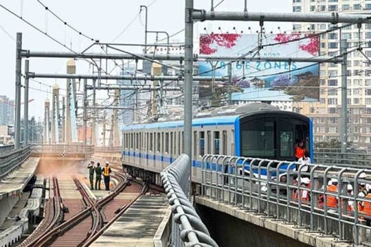 Metro số 1 chỉ mới giải ngân được 21,5% vốn