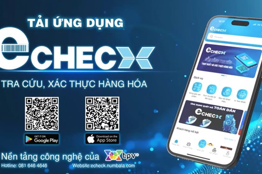 ECheck: Nền tảng tiên phong xác thực hàng hóa, đồng hành cùng Chuyển đổi số Quốc gia ECheck: Nền tảng tiên phong xác thực hàng hóa, đồng hành cùng Chuyển đổi số Quốc gia