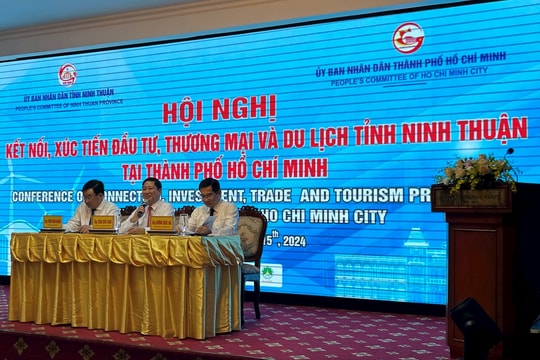 Ninh Thuận tăng cường kết nối, xúc tiến đầu tư với TP.HCM