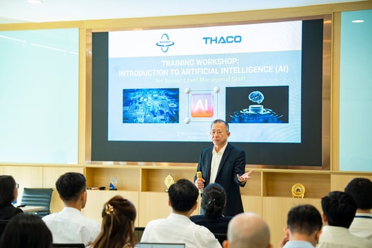 Thaco tổ chức lớp đào tạo về trí tuệ nhân tạo Thaco tổ chức lớp đào tạo về trí tuệ nhân tạo