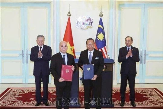 Việt Nam và Malaysia ký kết biên bản ghi nhớ về xúc tiến thương mại Việt Nam và Malaysia ký kết biên bản ghi nhớ về xúc tiến thương mại