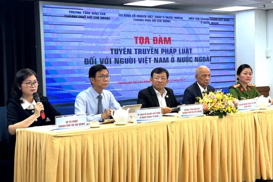 TP.HCM tổ chức tuyên truyền pháp luật cho người Việt Nam ở nước ngoài