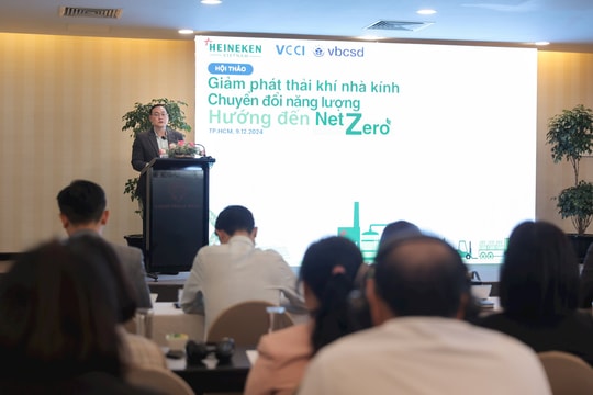 Heineken Việt Nam thúc đẩy giảm phát thải và chuyển đổi năng lượng Heineken Việt Nam thúc đẩy giảm phát thải và chuyển đổi năng lượng