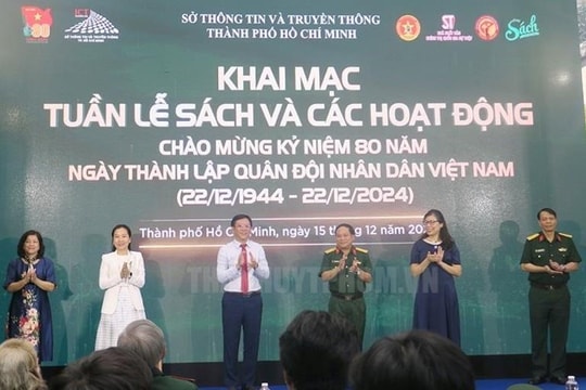 TP.HCM: Khai mạc Tuần lễ sách về người lính