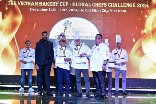 Trao giải cuộc thi bánh quốc tế và ra mắt Liên Chi Hội Bánh Việt Nam