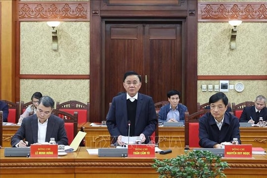 Thường trực Ban Bí thư tổng kết Nghị quyết 18: Tinh gọn bộ máy, nâng cao hiệu quả Thường trực Ban Bí thư tổng kết Nghị quyết 18: Tinh gọn bộ máy, nâng cao hiệu quả