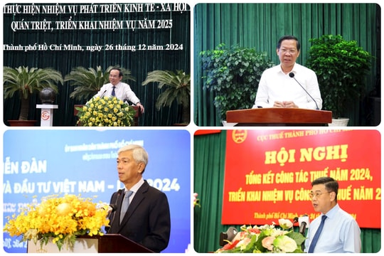 Hoạt động của lãnh đạo TP.HCM tuần 23 - 28/12