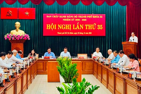 Hội nghị Thành ủy TP.HCM thảo luận đề án tinh gọn bộ máy và chuẩn bị văn kiện đại hội Hội nghị Thành ủy TP.HCM thảo luận đề án tinh gọn bộ máy và chuẩn bị văn kiện đại hội