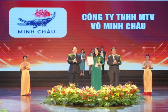 Công ty TNHH MTV Võ Minh Châu được vinh danh “Top 30 thương hiệu Việt Nam ưu tiên tin dùng 2024” Công ty TNHH MTV Võ Minh Châu được vinh danh “Top 30 thương hiệu Việt Nam ưu tiên tin dùng 2024”