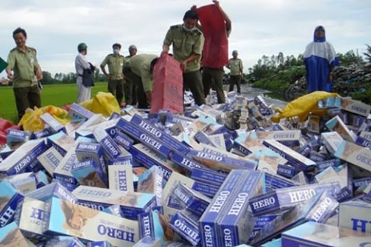 Ngành hải quan xử lý gần 18 ngàn vụ buôn lậu, hàng giả trong năm 2024 Ngành hải quan xử lý gần 18 ngàn vụ buôn lậu, hàng giả trong năm 2024